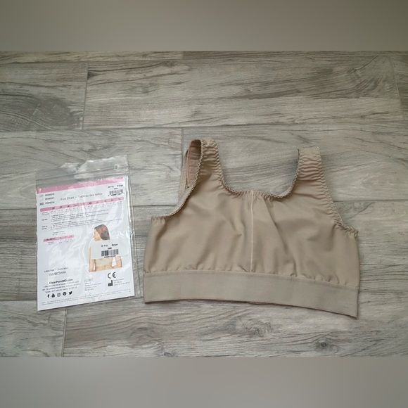 Adjustable Molded Cup Support Bra - 36B Post Op Breast Augmentation Compression - Picture 4 of 8